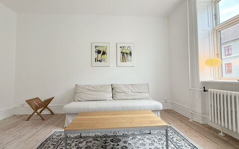 Østerbro - 4 People - 1br - Close To Nordhavn: Living Room