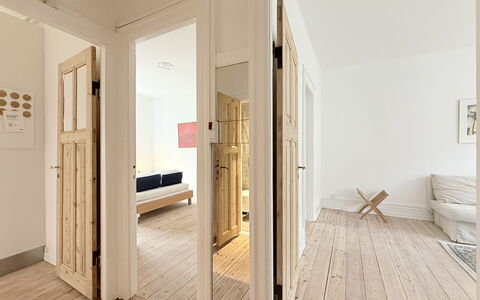 Østerbro - 4 People - 1br - Close To Nordhavn: Living Room