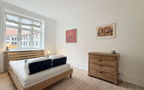 Østerbro - 4 People - 1br - Close To Nordhavn: Bedroom