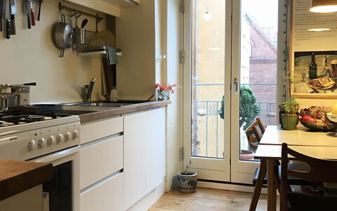 Nørrebro - Perfect For 2-3 Persons: Kitchen
