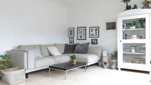 Østerbro - 2 Bedrooms: Living Room