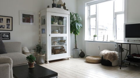 Østerbro - 2 Bedrooms: Living Room
