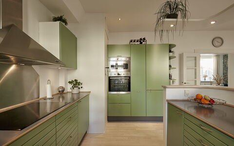 Frederiksberg - 2 Bedrooms: Kitchen