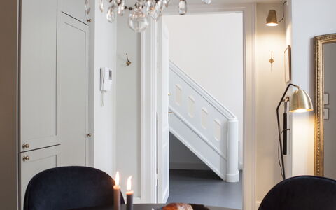 Luxury Apartment In The Heart Of Copenhagen: Dining Room, Kitchen