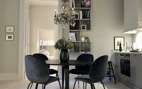 Luxury Apartment In The Heart Of Copenhagen: Dining Room, Kitchen