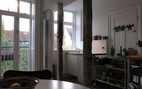 Christianshavn - Studio - Space For 2: Bedroom, Dining Room, Kitchen, Living Room