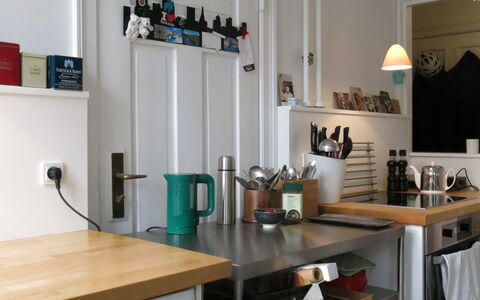 Christianshavn - Studio - Space For 2: Bedroom, Dining Room, Kitchen, Living Room