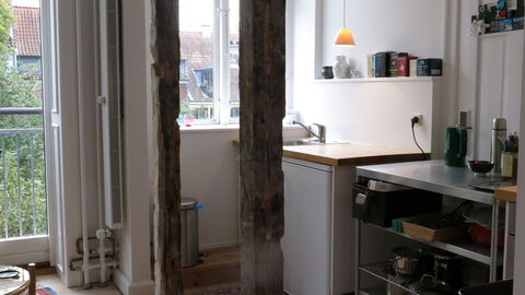 Christianshavn - Studio - Space For 2: Bedroom, Dining Room, Kitchen, Living Room