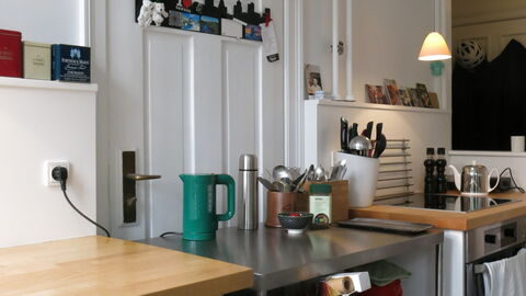 Christianshavn - Studio - Space For 2: Bedroom, Dining Room, Kitchen, Living Room