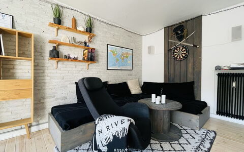 Østerbro - Studio - Cozyness: Bedroom, Dining Room, Living Room