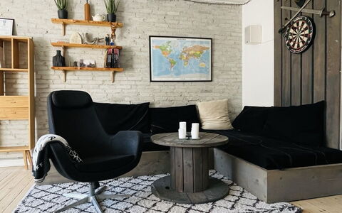 Østerbro - Studio - Cozyness: Bedroom, Dining Room, Living Room