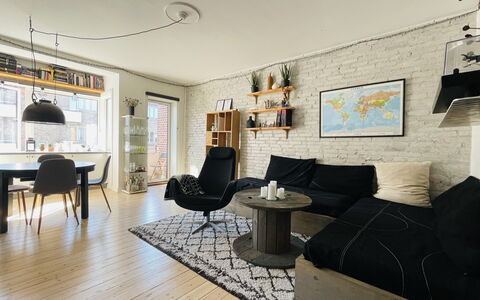 Østerbro - Studio - Cozyness: Bedroom, Dining Room, Living Room