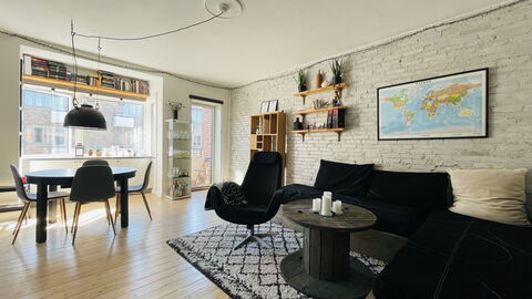 Østerbro - Studio - Cozyness: Bedroom, Dining Room, Living Room