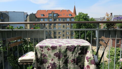 Østerbro - 1 Bedroom Apartment: Balcony / Terrace / Patio