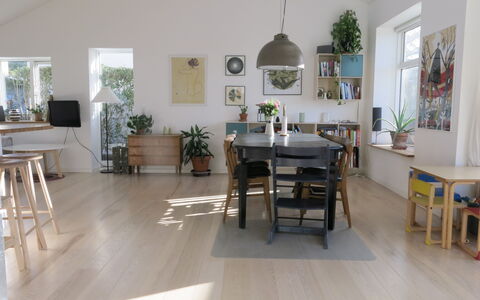 Amager - Perfect For Family With Children: Dining Room, Living Room