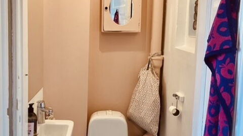 Center - Close To The King: Bathroom