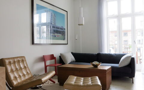 Frederiksberg - 3 Bedrooms - Space For 5: Living Room