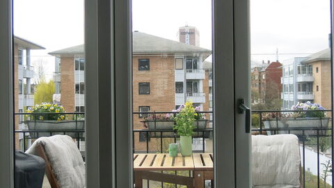 Frederiksberg - 3 Bedrooms - Space For 5: Balcony / Terrace / Patio