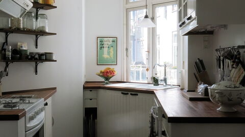 Østerbro - Perfect For Family - 2 Bedroom: Kitchen