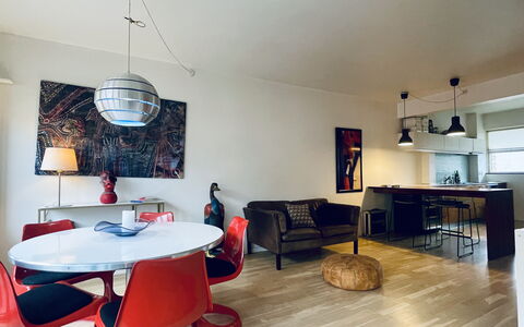 Adelgade - Close To The Royal Palace: Dining Room, Kitchen, Living Room