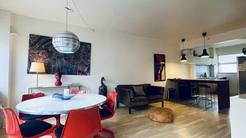 Adelgade - Close To The Royal Palace: Dining Room, Kitchen, Living Room