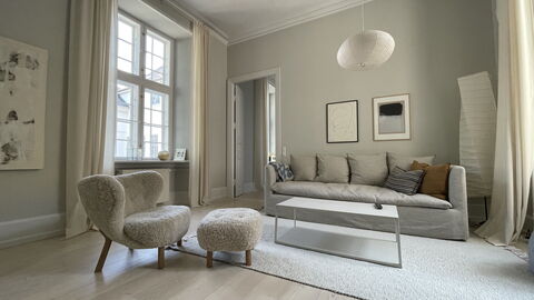 Luxury Apartment In The Heart Of Copenhagen: Living Room