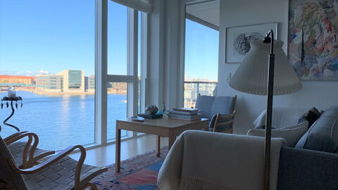 Superview - Sydhavnen -2 Bedrooms - 2 People: Living Room