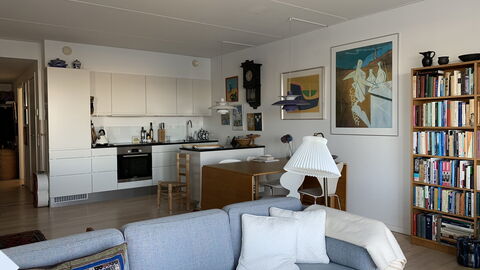 Superview - Sydhavnen -2 Bedrooms - 2 People: Dining Room, Kitchen, Living Room