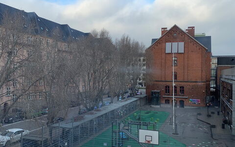 Østerbro-1 Bedroom-2 People-close To Metro: Outdoor