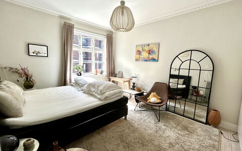 Østerbro-1 Bedroom-2 People-close To Metro: Bedroom