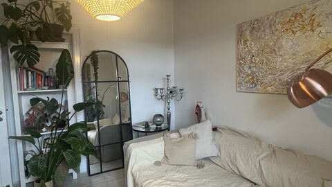 Østerbro-1 Bedroom-2 People-close To Metro: Living Room