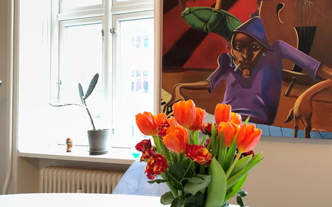 Østerbro - 2 Bedrooms - 4 People: Dining Room, Room Detail