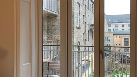 Østerbro - 2 Bedrooms - 4 People: Balcony / Terrace / Patio, Outdoor