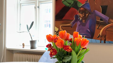 Østerbro - 2 Bedrooms - 4 People: Dining Room, Room Detail