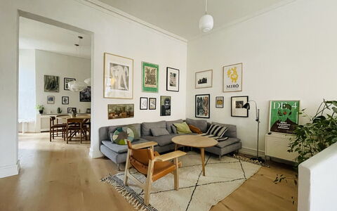 Hellerup - Close To Hellerup Station - 4 People: Living Room