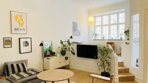 Hellerup - Close To Hellerup Station - 4 People: Living Room