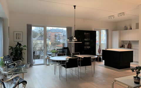 Frederiksberg - Carlsberg City - 2 Bedrooms: Dining Room, Kitchen