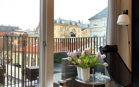 Frederiksberg - Carlsberg City - 2 Bedrooms: Balcony / Terrace / Patio, Living Room
