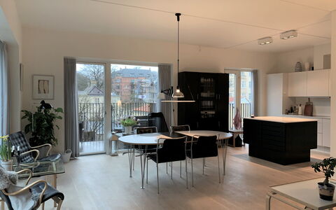 Frederiksberg - Carlsberg City - 2 Bedrooms: Dining Room, Kitchen
