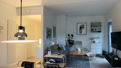 Frederiksberg - Carlsberg City - 2 Bedrooms: Dining Room, Living Room