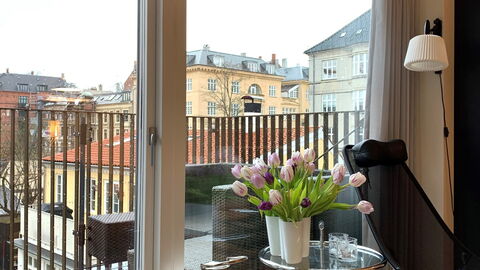 Frederiksberg - Carlsberg City - 2 Bedrooms: Balcony / Terrace / Patio, Living Room
