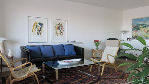 Vesterbro - Center -lakes - 2 Bedrooms: Living Room
