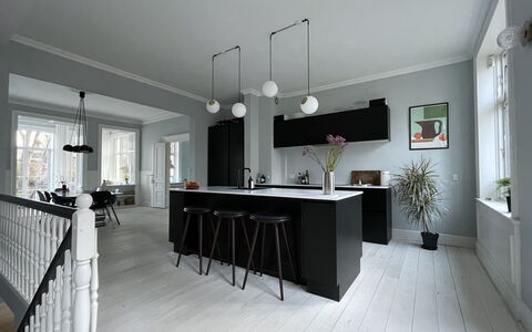 Frederiksberg - 3 Bedrooms - 2 Bathrooms - 5 Peopl: Dining Room, Kitchen