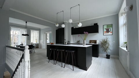 Frederiksberg - 3 Bedrooms - 2 Bathrooms - 5 Peopl: Dining Room, Kitchen
