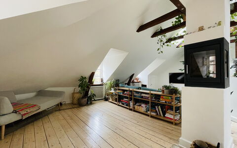 Amager - 4 Bedrooms - 6 People - Close To Metro: Dining Room, Kitchen, Living Room