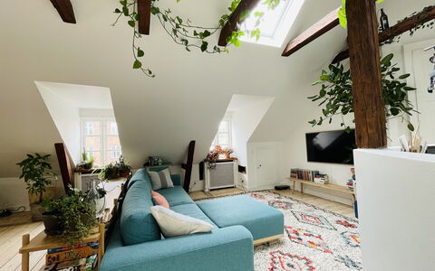 Amager - 4 Bedrooms - 6 People - Close To Metro: Dining Room, Kitchen, Living Room