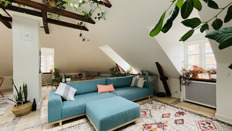 Amager - 4 Bedrooms - 6 People - Close To Metro: Dining Room, Kitchen, Living Room