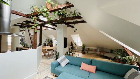 Amager - 4 Bedrooms - 6 People - Close To Metro: Dining Room, Kitchen, Living Room