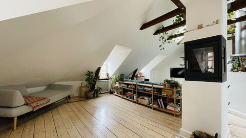 Amager - 4 Bedrooms - 6 People - Close To Metro: Dining Room, Kitchen, Living Room