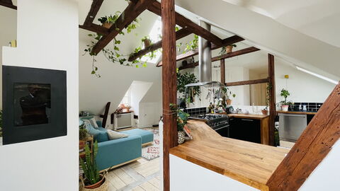 Amager - 4 Bedrooms - 6 People - Close To Metro: Dining Room, Kitchen, Living Room